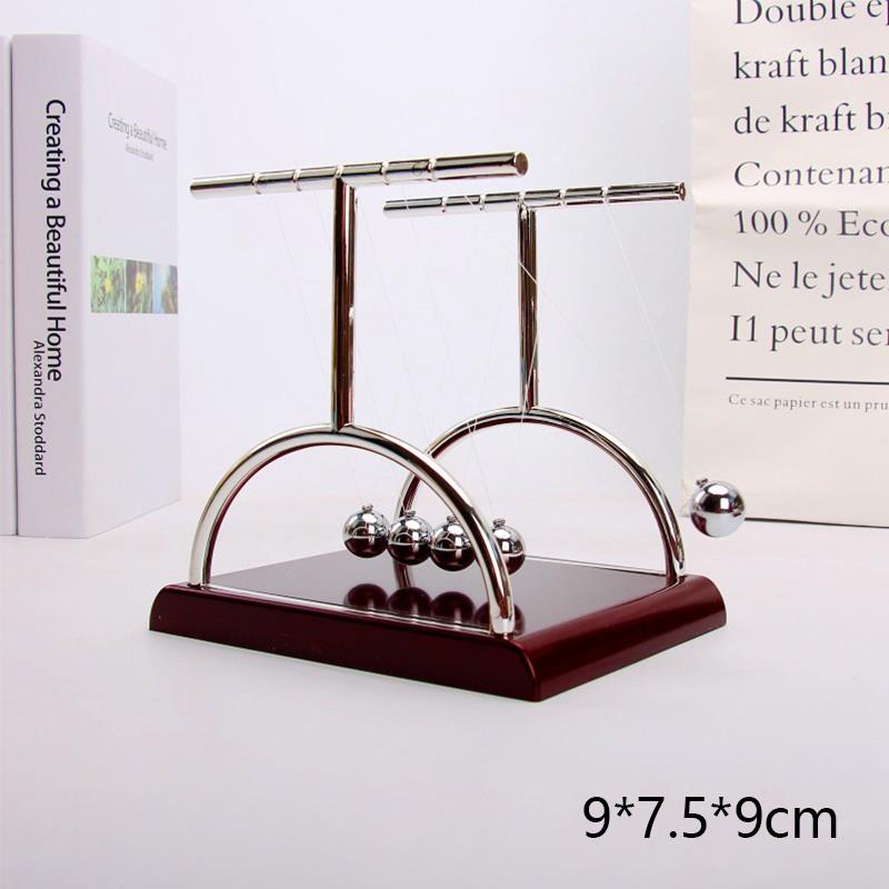 Square T - Newton Pendulum Perpetual Motion Apparatus Collides Balls